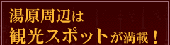 湯原周辺は観光スポットが満載！