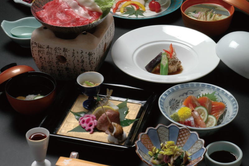 Cuisine for Japanese style “Yubara”