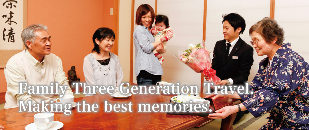 Family Three Generation Travel. Making the best memories.